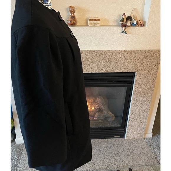 J.Crew Double Cloth Wool Peacoat — Italian Wool, Vintage Classic, Size 8 - Picture 6 of 15